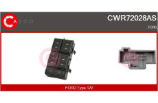Spínač, posuvná střecha CASCO CIT74900GS