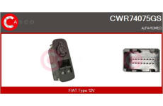 Zámek řízení CASCO CLO73011GS