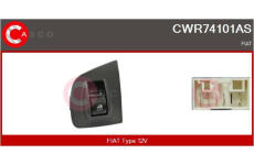 Zamykací válec, zámek zapalování CASCO CLO74A06GS