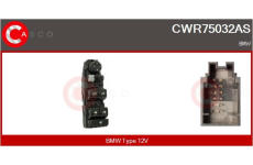 Vodní čerpadlo ostřikovače, čistění skel CASCO CWP74000AS