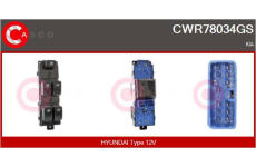 Olejový chladič, motorový olej CASCO COC63003AS