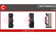 Olejový chladič, motorový olej CASCO COC71015AS