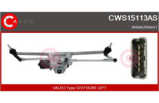Olejový chladič, motorový olej CASCO COC77008AS