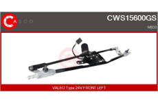 Olejový chladič, motorový olej CASCO COC78011AS