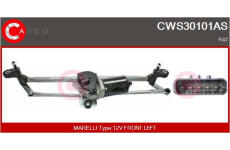 System cisteni skel CASCO CWS30101AS