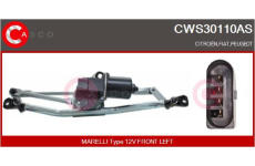 Olejový chladič, motorový olej CASCO COC81025AS