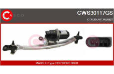 Odpor vnútorného ventilátora CASCO CRS70034AS