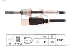 Snímač teploty výfukových plynov EPS 1.220.062
