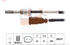 Cidlo, teplota vyfukovych plynu EPS 1.220.063