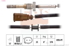 Cidlo, teplota vyfukovych plynu EPS 1.220.075