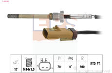 Cidlo, teplota vyfukovych plynu EPS 1.220.362