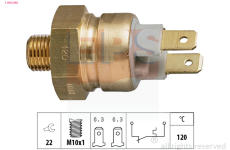 Teplotný spínač kontrolky teploty chladenia EPS 1.840.080