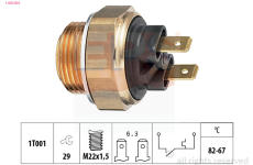 Teplotný spínač ventilátora chladenia EPS 1.850.004