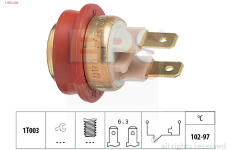 Teplotní spínač, větrák chladiče EPS 1.850.208