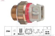 Teplotný spínač ventilátora chladenia EPS 1.850.682