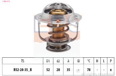 Termostat, chladivo EPS 1.880.317S