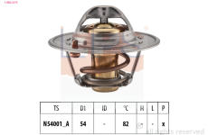 Termostat, chladivo EPS 1.880.337S