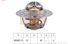 Termostat, chladivo EPS 1.880.364S