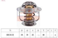 Termostat, chladivo EPS 1.880.414S