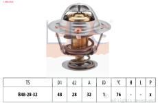 Termostat, chladivo EPS 1.880.418S