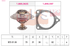 Termostat, chladivo EPS 1.880.441