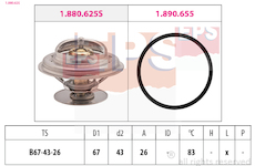 Termostat, chladivo EPS 1.880.625