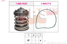 Termostat, chladivo EPS 1.880.851