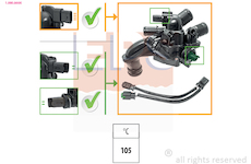Termostat, chladivo EPS 1.880.866K