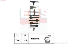 Snímač, počet otáček kol EPS 1.960.064