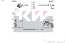 Sada kabelů pro zapalování KW 358 242