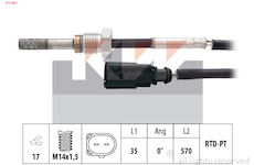 Cidlo, teplota vyfukovych plynu KW 422 062