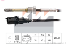 Cidlo, teplota vyfukovych plynu KW 422 186