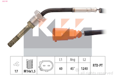 Cidlo, teplota vyfukovych plynu KW 422 191