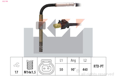 Cidlo, teplota vyfukovych plynu KW 422 194