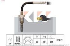Cidlo, teplota vyfukovych plynu KW 422 215