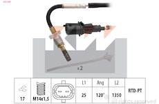 Cidlo, teplota vyfukovych plynu KW 422 230