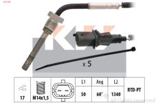 Cidlo, teplota vyfukovych plynu KW 422 234