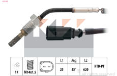 Cidlo, teplota vyfukovych plynu KW 422 244
