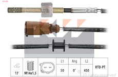 Cidlo, teplota vyfukovych plynu KW 422 270