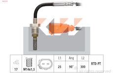 Cidlo, teplota vyfukovych plynu KW 422 273