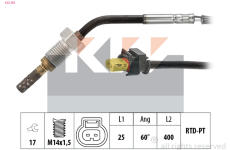 Cidlo, teplota vyfukovych plynu KW 422 301