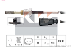 Cidlo, teplota vyfukovych plynu KW 422 318