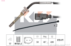 Cidlo, teplota vyfukovych plynu KW 422 326