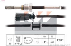 Cidlo, teplota vyfukovych plynu KW 422 335