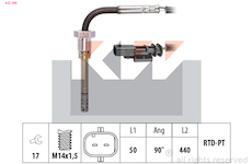 Cidlo, teplota vyfukovych plynu KW 422 340