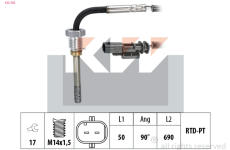 Cidlo, teplota vyfukovych plynu KW 422 345