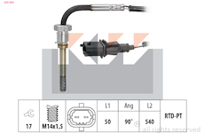 Cidlo, teplota vyfukovych plynu KW 422 350