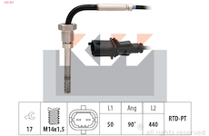 Cidlo, teplota vyfukovych plynu KW 422 351