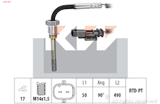 Cidlo, teplota vyfukovych plynu KW 422 355