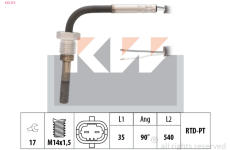 Cidlo, teplota vyfukovych plynu KW 422 373
